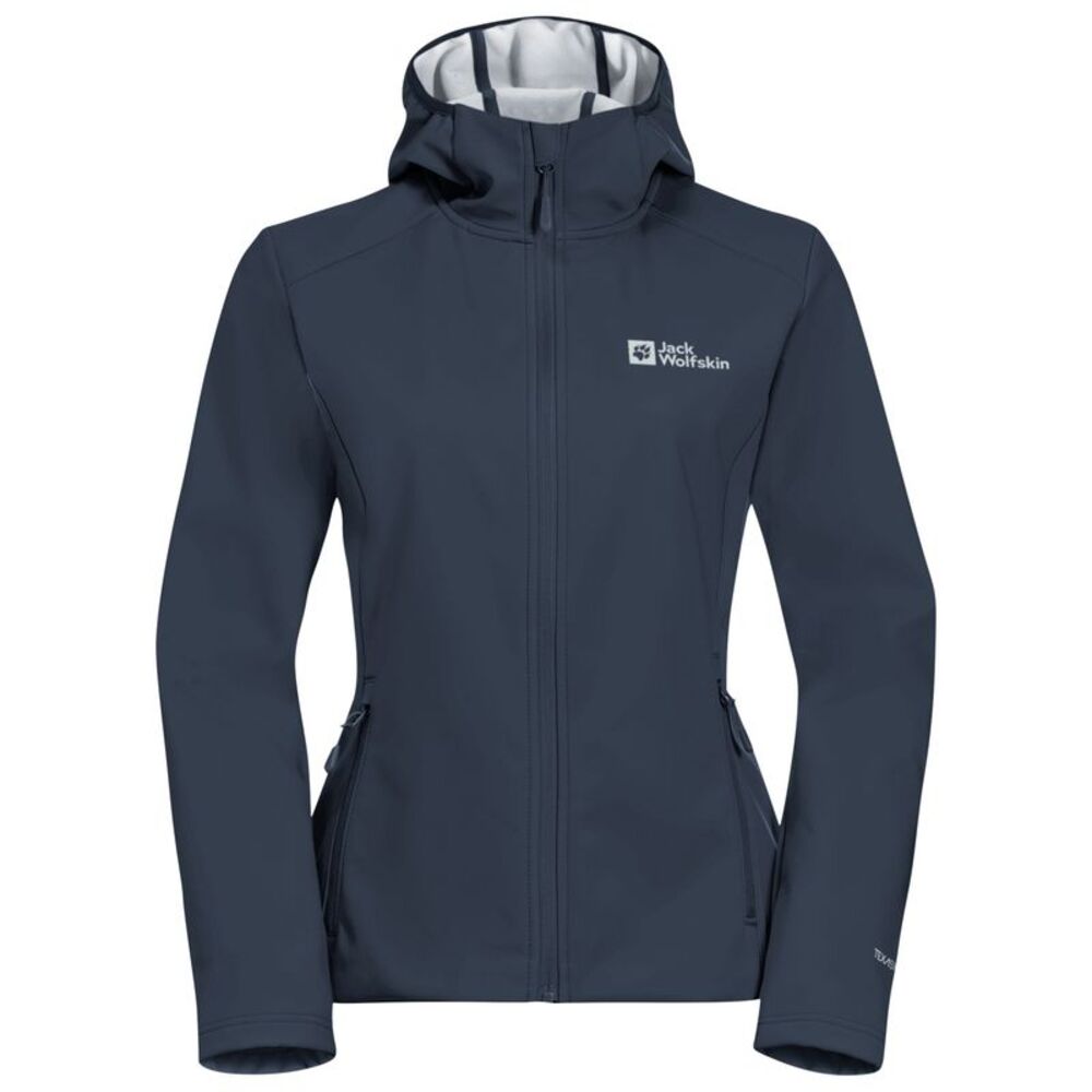 Jack Wolfskin Womens/Ladies Breathable Soft Shell Jacket / Blue